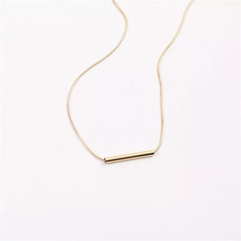 Raising Surfers- The Golden Barrel Necklace