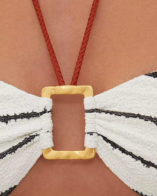 ViX Swimwear- Serpentine Debbie Bandeau Bikini Top