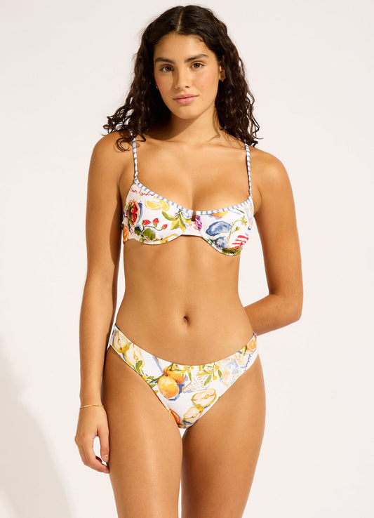 Seafolly Australia- REVERSIBLE Hipster Bikini Bottom