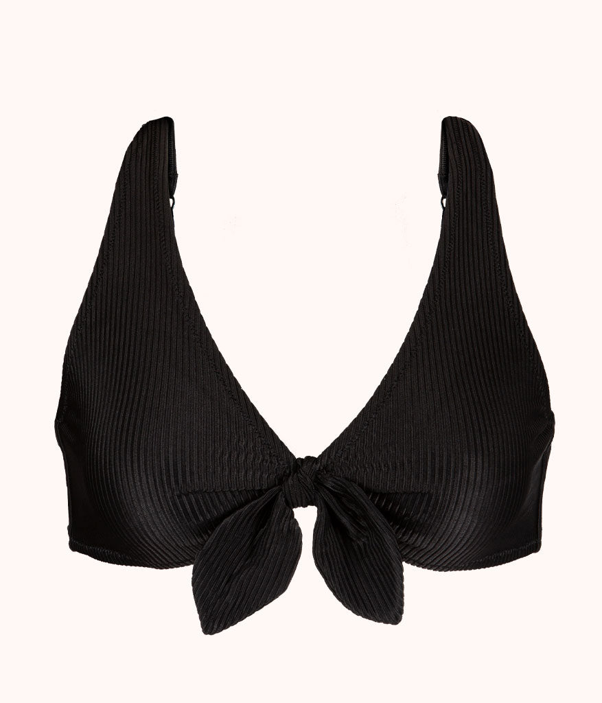 Lively- The Swim Ribbed Plunge Bralette