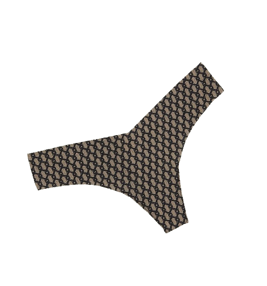 Commando- Classic Print Thong