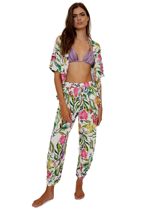 PQ Swim- Sammy Button Down Top