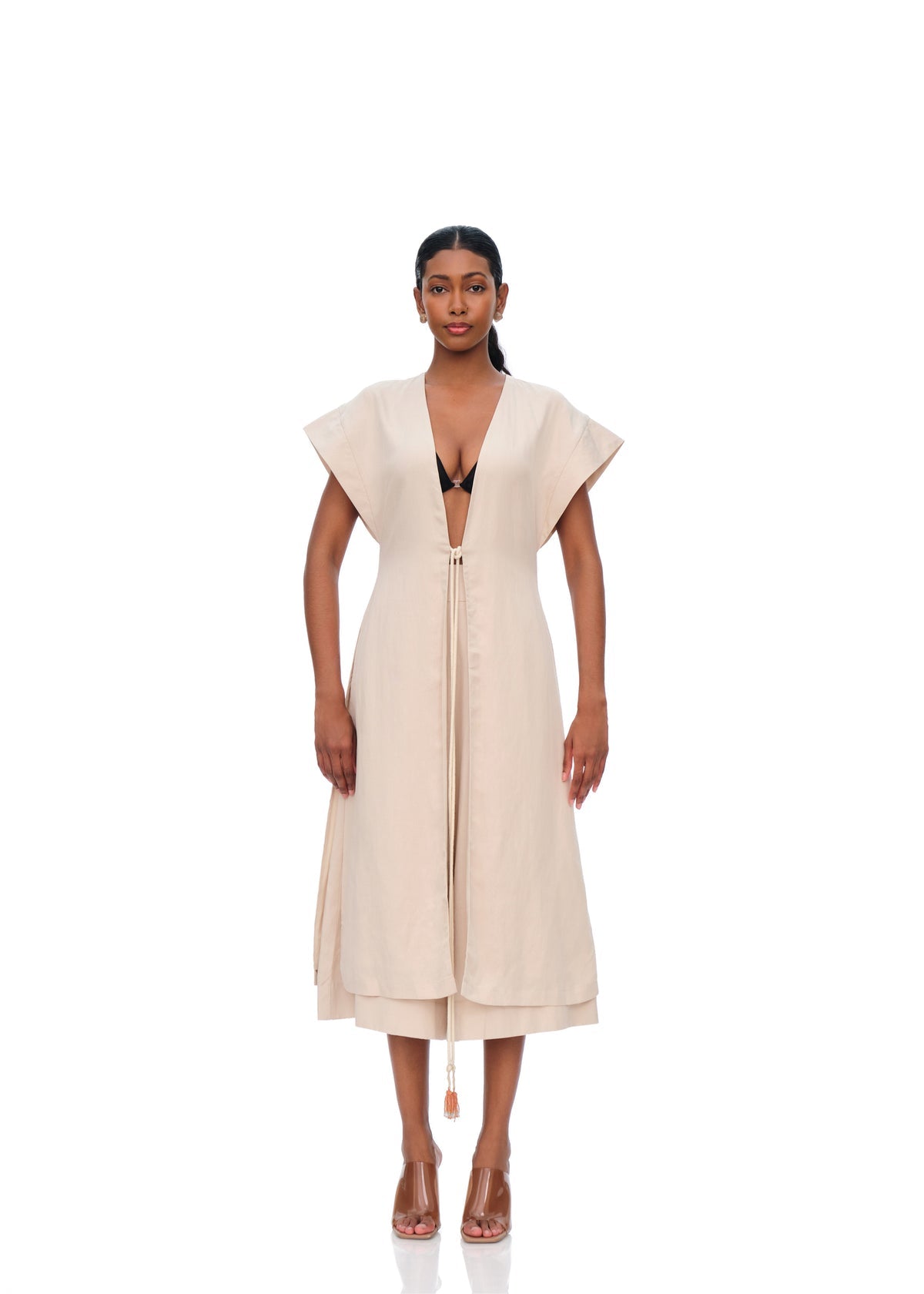 π RESORT SALE π Andrea Iyamah- Mos Linen Jacket