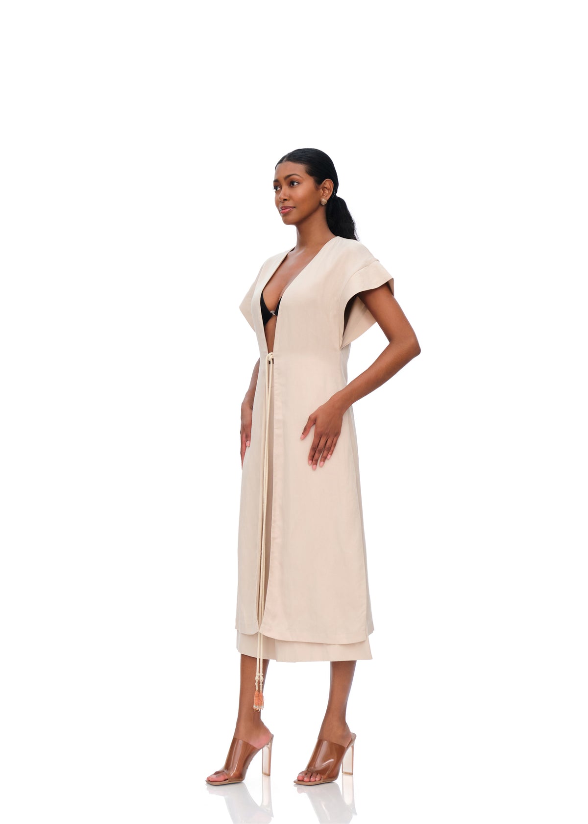 π RESORT SALE π Andrea Iyamah- Mos Linen Jacket