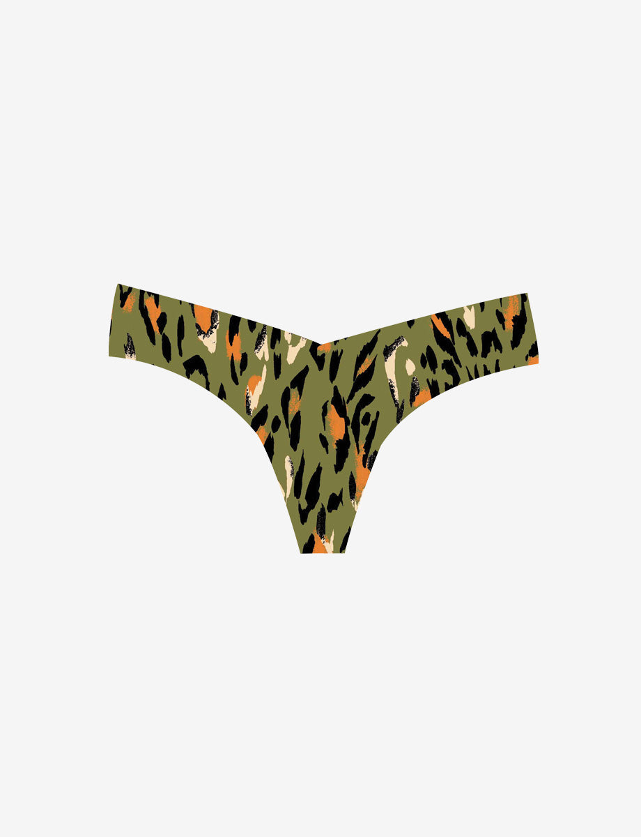 Commando- Classic Print Thong