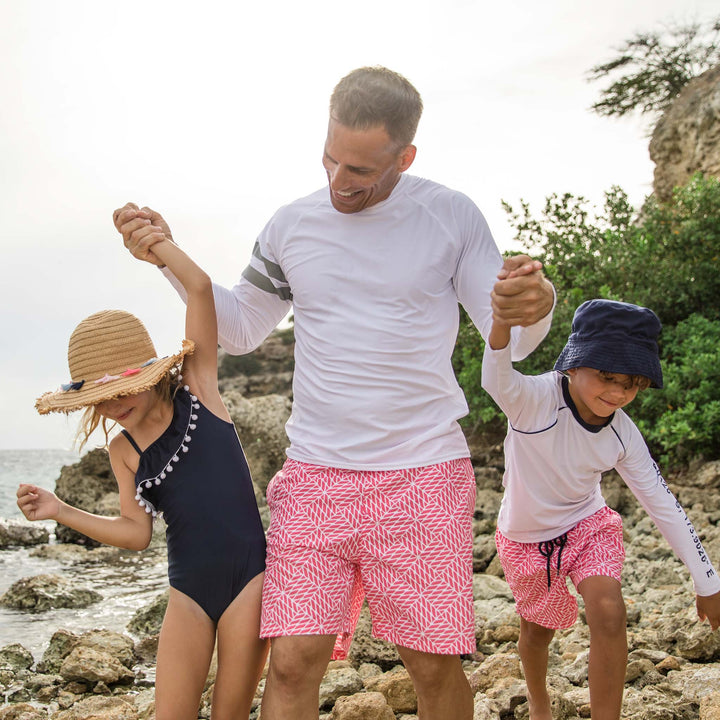 Snapper Rock- Mens Nautical Knots Volley Board Shorts
