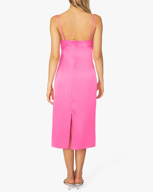 👗 RESORT SALE 👗 WeWoreWhat- Cowl Satin Charmeuse Midi Dress