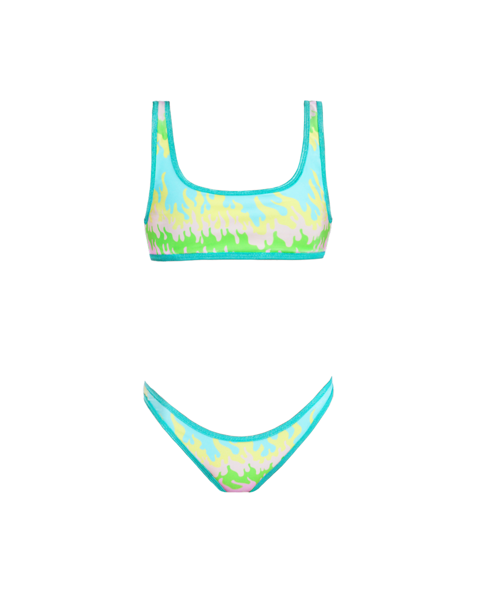 The Mighty Company- The 80s REVERSIBLE Bikini Top