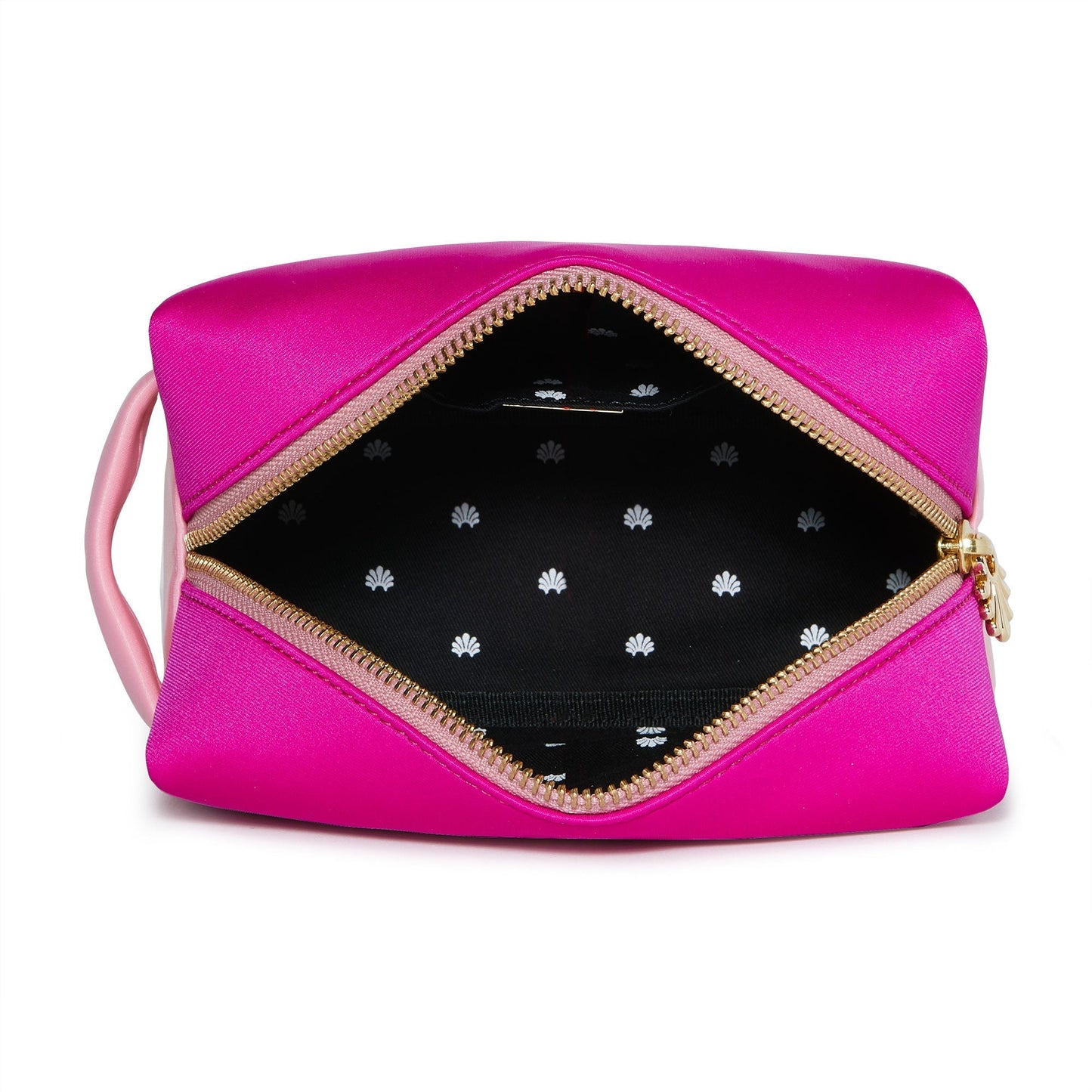 Lele Sadoughi- Puglia Pink Neoprene Mini Everything Pouch