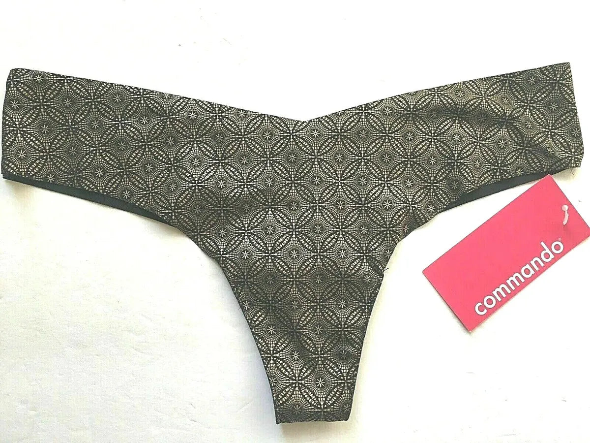 Commando- Classic Print Thong