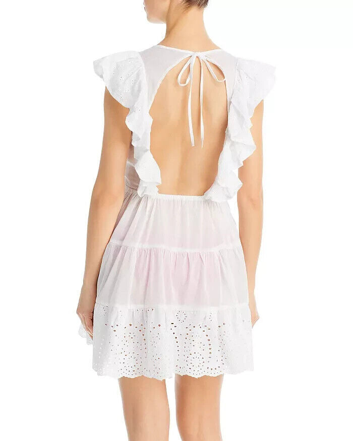 PQ Swim- Flutter Eyelet Cover Up Dress