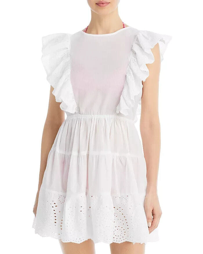 PQ Swim- Flutter Eyelet Cover Up Dress