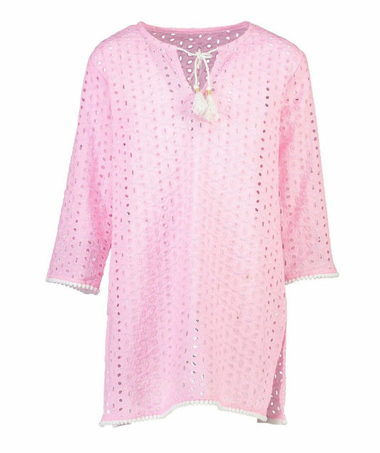 Snapper Rock- Pink Cut Out Classic Kaftain