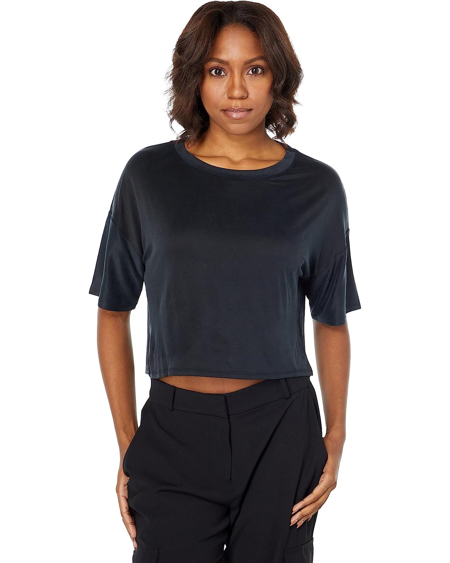 Commando- Vegan Silk Boxy Tee