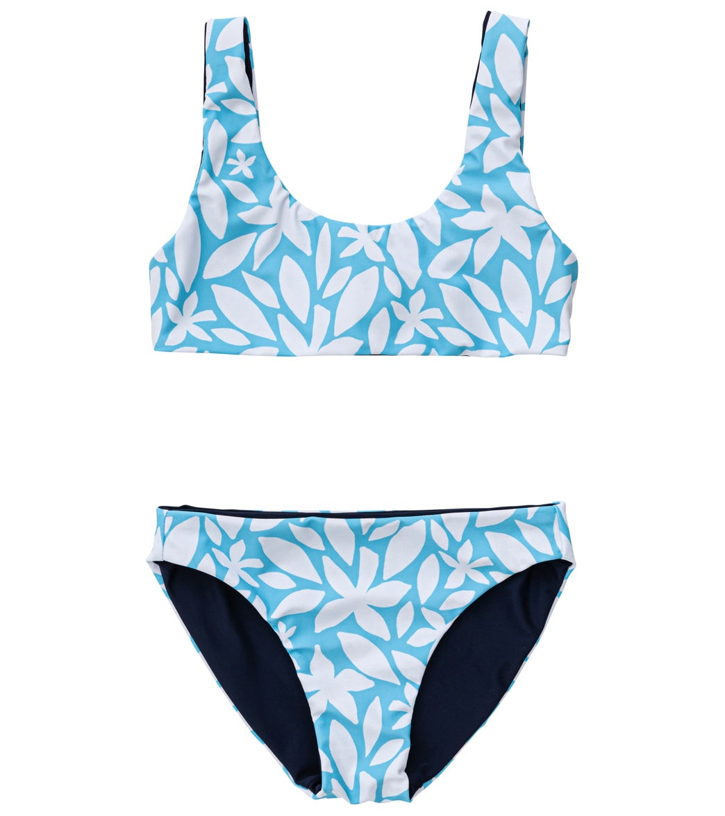 Snapper Rock- Aqua Bloom REVERSIBLE Bikini