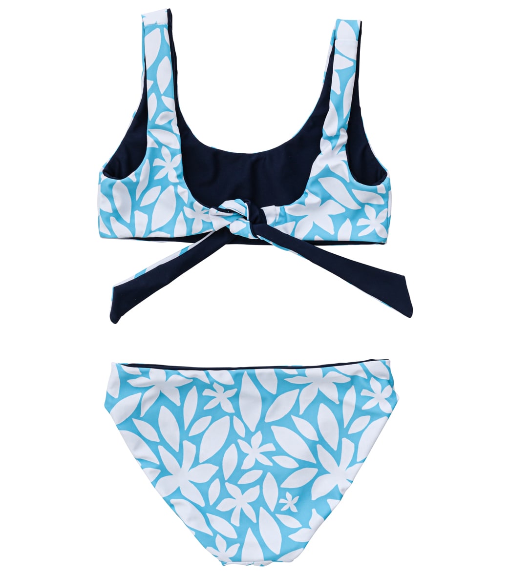 Snapper Rock- Aqua Bloom REVERSIBLE Bikini