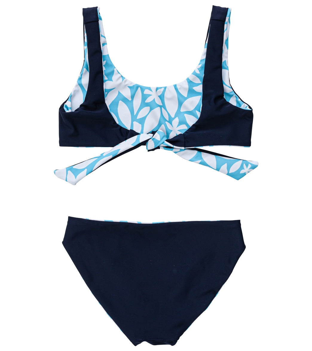 Snapper Rock- Aqua Bloom REVERSIBLE Bikini