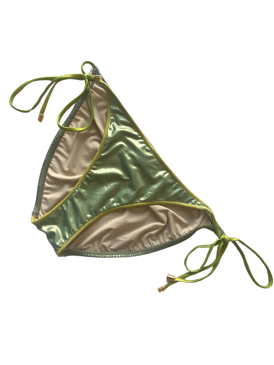 PQ Swim- PRODUCTION SAMPLE- Metallic Bikini Bottom