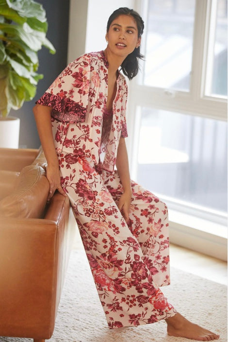 Maaji- Pink Berry Mabel Resort Pajama Set