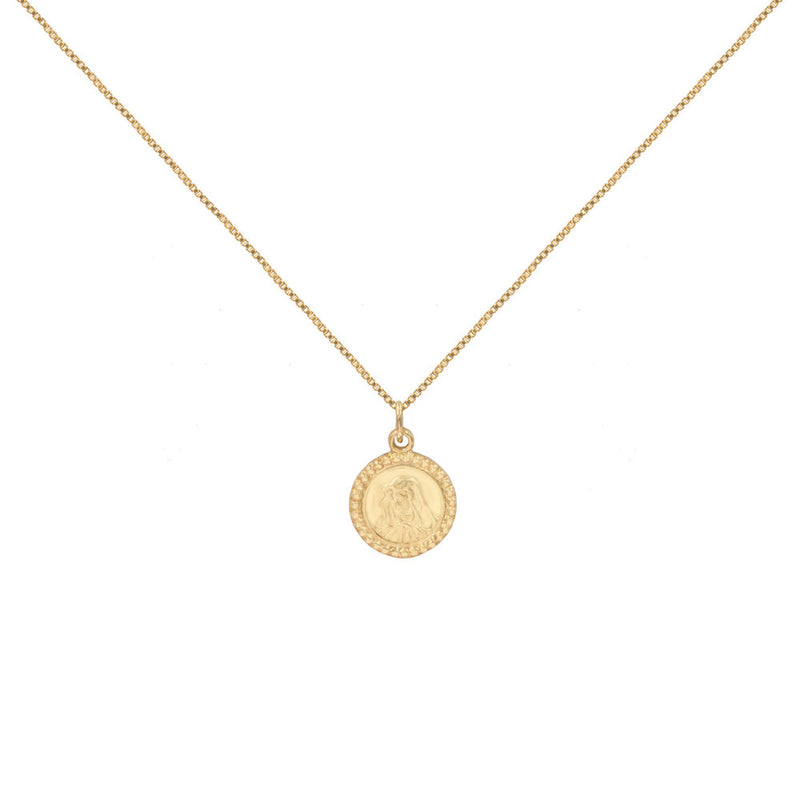 The M Jewelers- The Mini Lady Pendant (Gold)