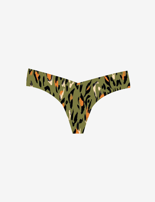 Commando- Classic Print Thong