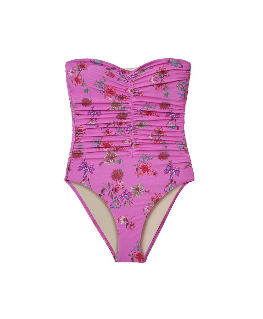 PQ Swim- Ruched One Piece Suit