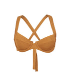 PQ Swim- PRODUCTION SAMPLE- Perla Halter Bikini Top