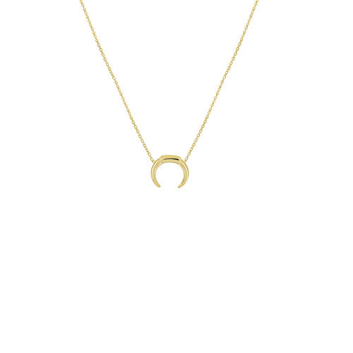 The M Jewelers- The Horn Necklace (Gold)