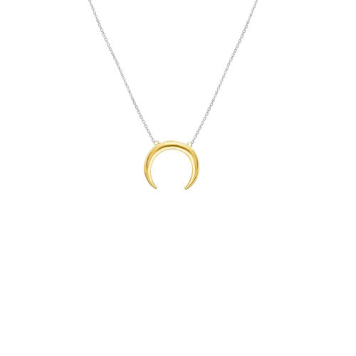 The M Jewelers- The Horn Necklace (Gold/Silver)