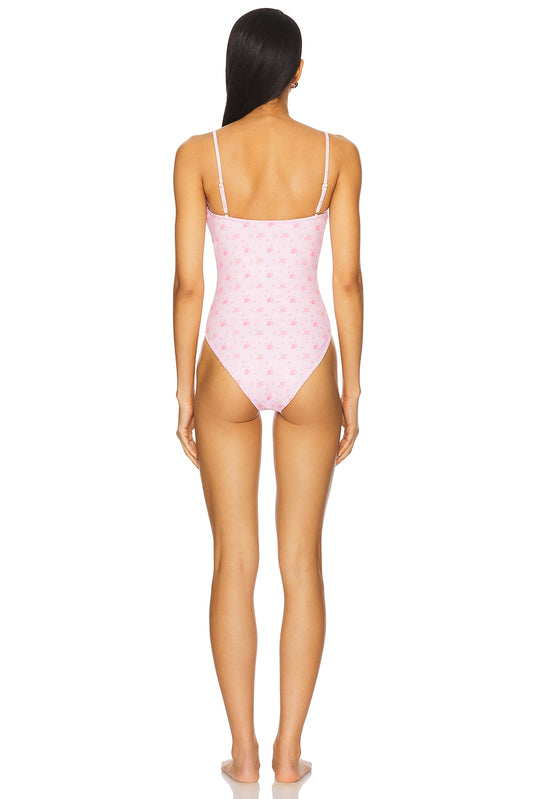 LoveShackFancy- Brooksie Floral One Piece Suit