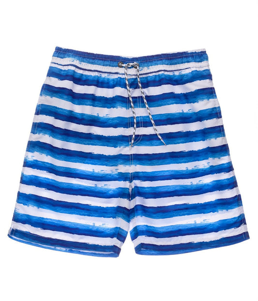 Snapper Rock- Mens Sunset Stripe Volley Board Shorts