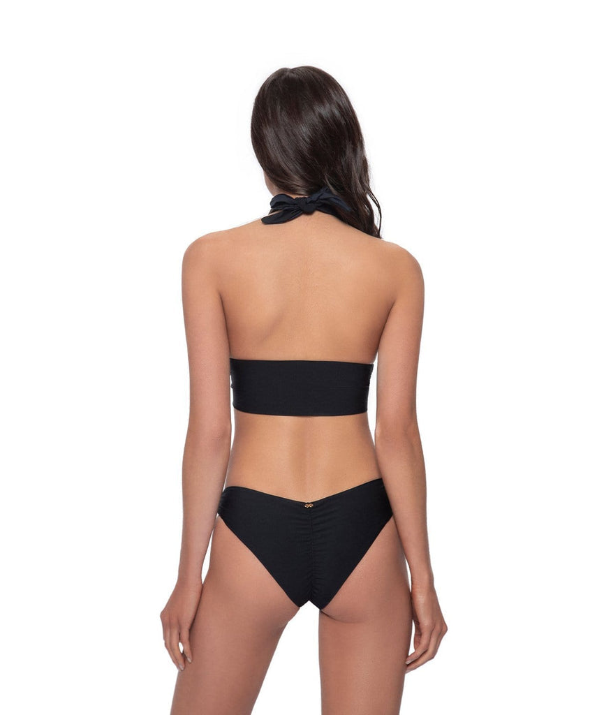 PQ Swim- Ruched High Cut Bikini Bottom (Teeny Fit)