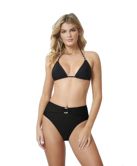 PQ Swim- Ring Mid-Rise Bikini Bottom