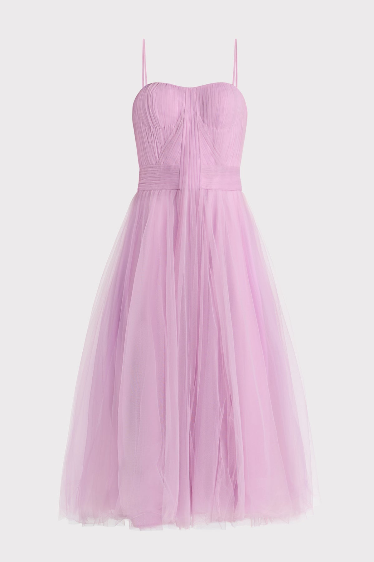 Zac Posen- Pleated Tulle Dress