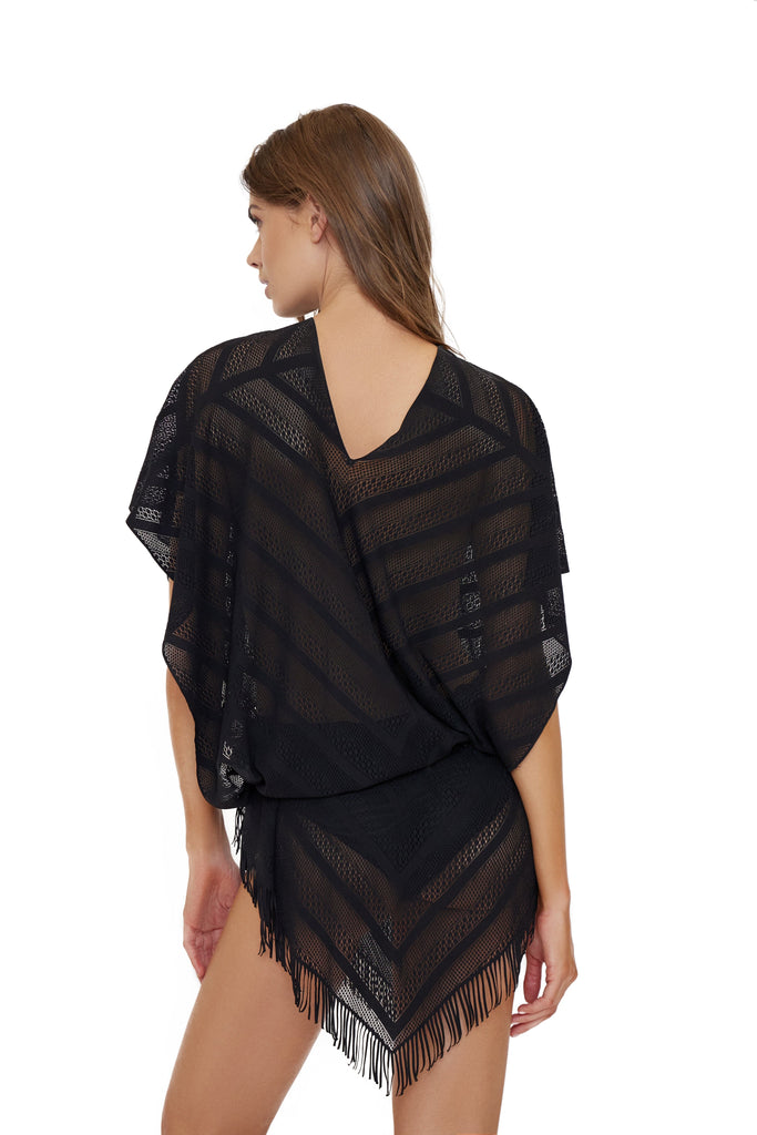 PQ Swim- Riviera Poncho Cover Up