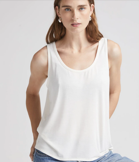 Richer Poorer- Scoop Neck Tank