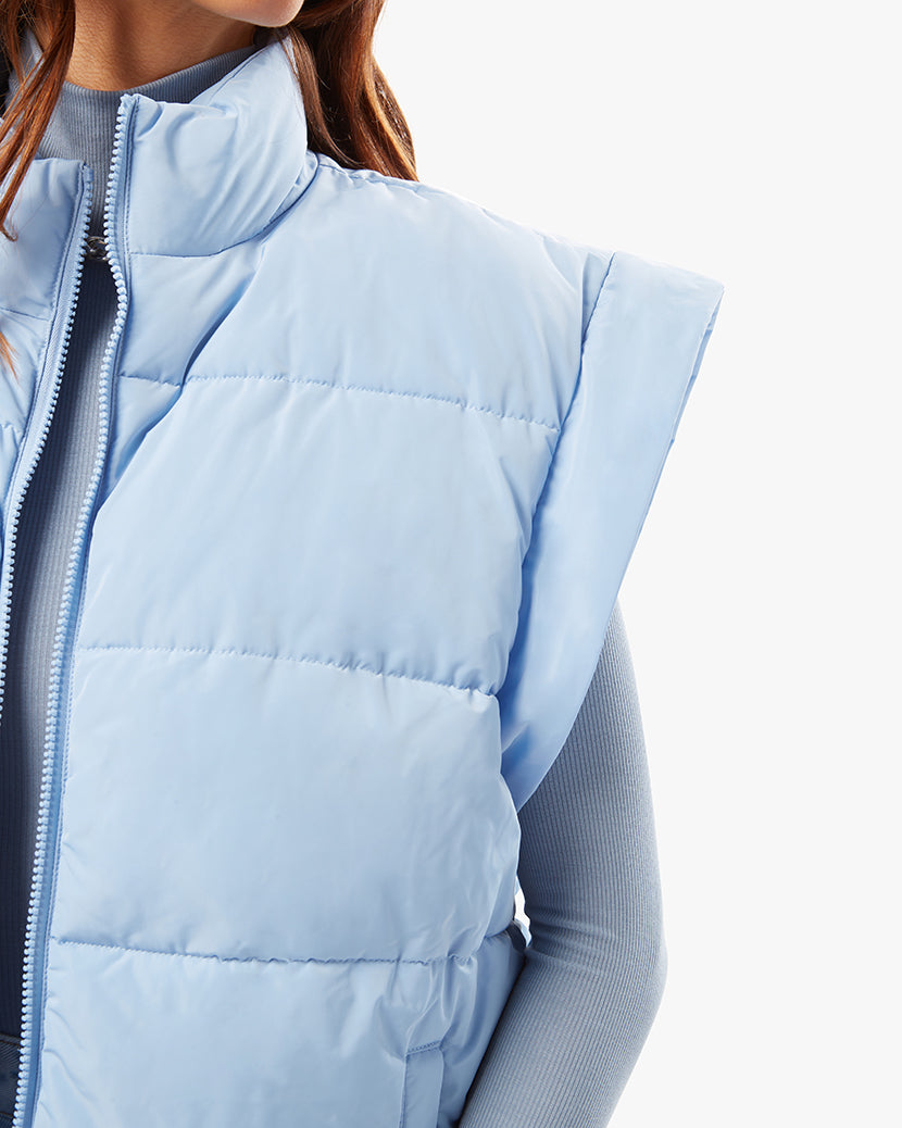 WeWoreWhat- Snap-Off Sleeve Puffer Jacket