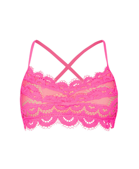 PQ Swim- Lace Bralette Bikini Top