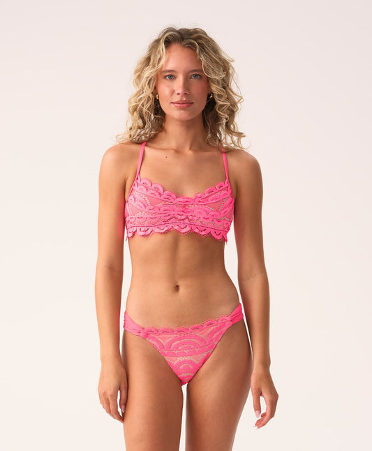 PQ Swim- Lace Bralette Bikini Top