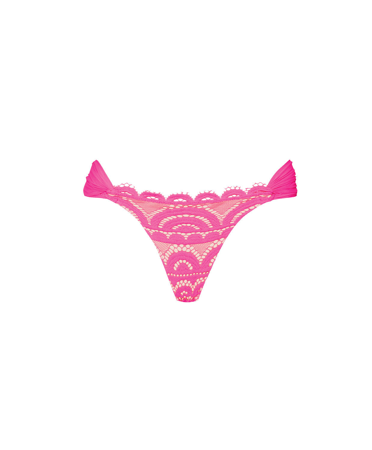 PQ Swim- Lace Fanned Bikini Bottom
