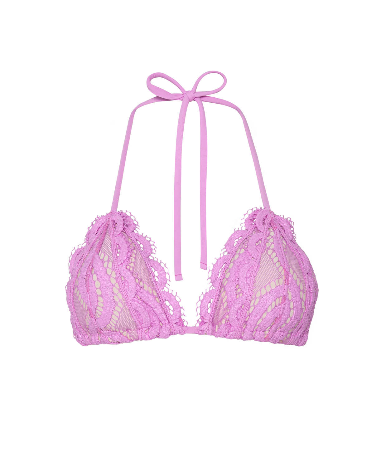 PQ Swim- Lace Triangle Bikini Top