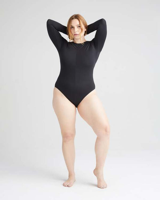 Richer Poorer- Modal Shirred Bodysuit