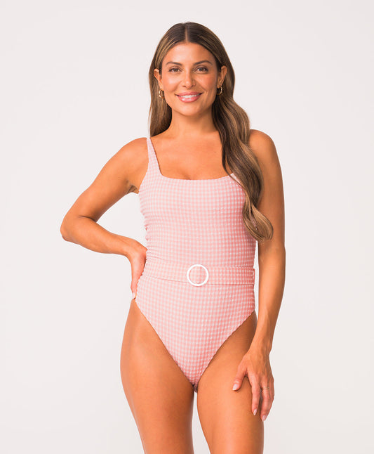 PQ Swim- Lucia Belted One Piece Suit