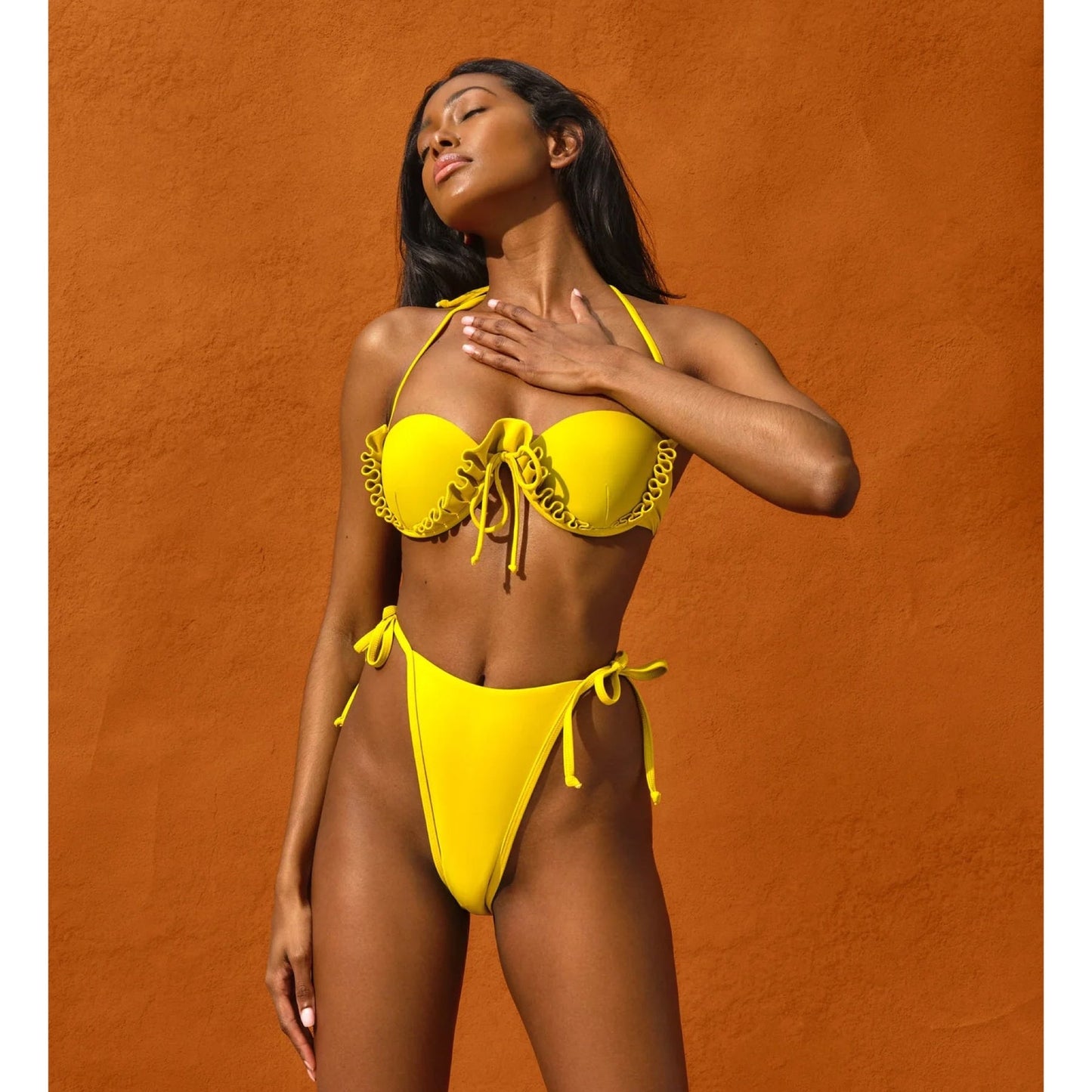Andrea Iyamah- Fula Bikini Top