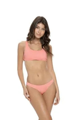 PQ Swim- Basic Ruched Bikini Bottoms